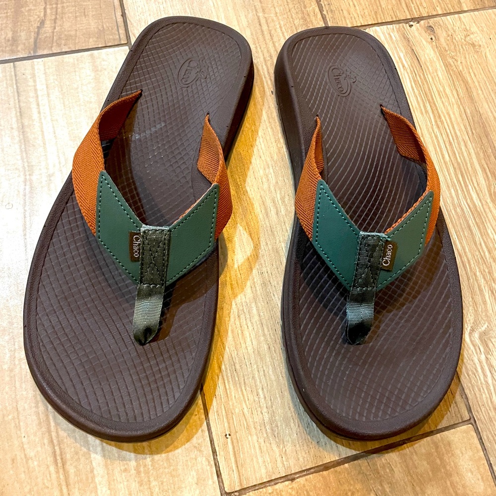 Chaco lowdown flip sandals, men’s 9
